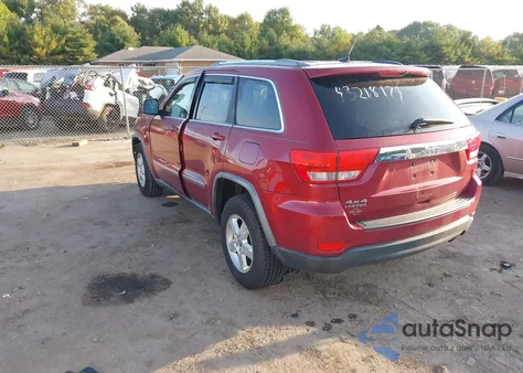 2012 Jeep Grand Cherokee Laredo из США, поврежденный, VIN 1C4RJFAG2CC170995